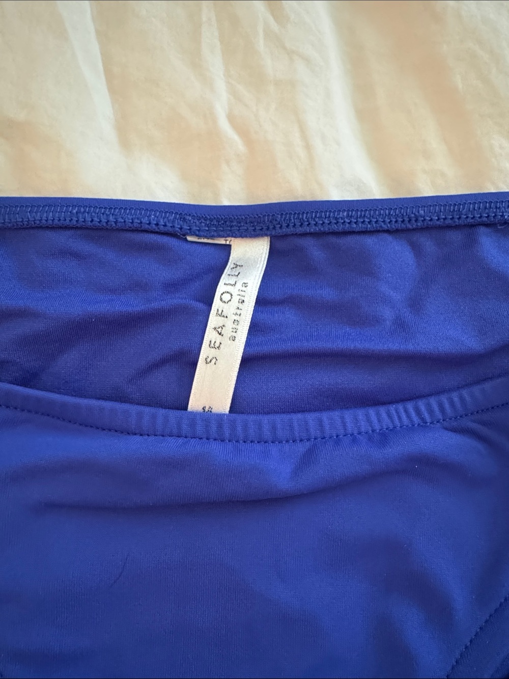 Seafolly Cobalt Blue Bikini Bottom